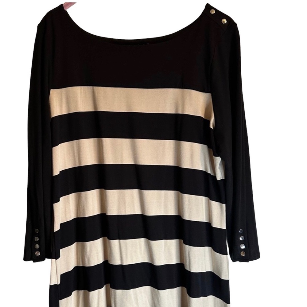 White House Black Market black and tan dress 🔥🔥🔥🔥🔥🔥🔥🔥🔥🔥🔥🔥🔥🔥🔥🔥🔥